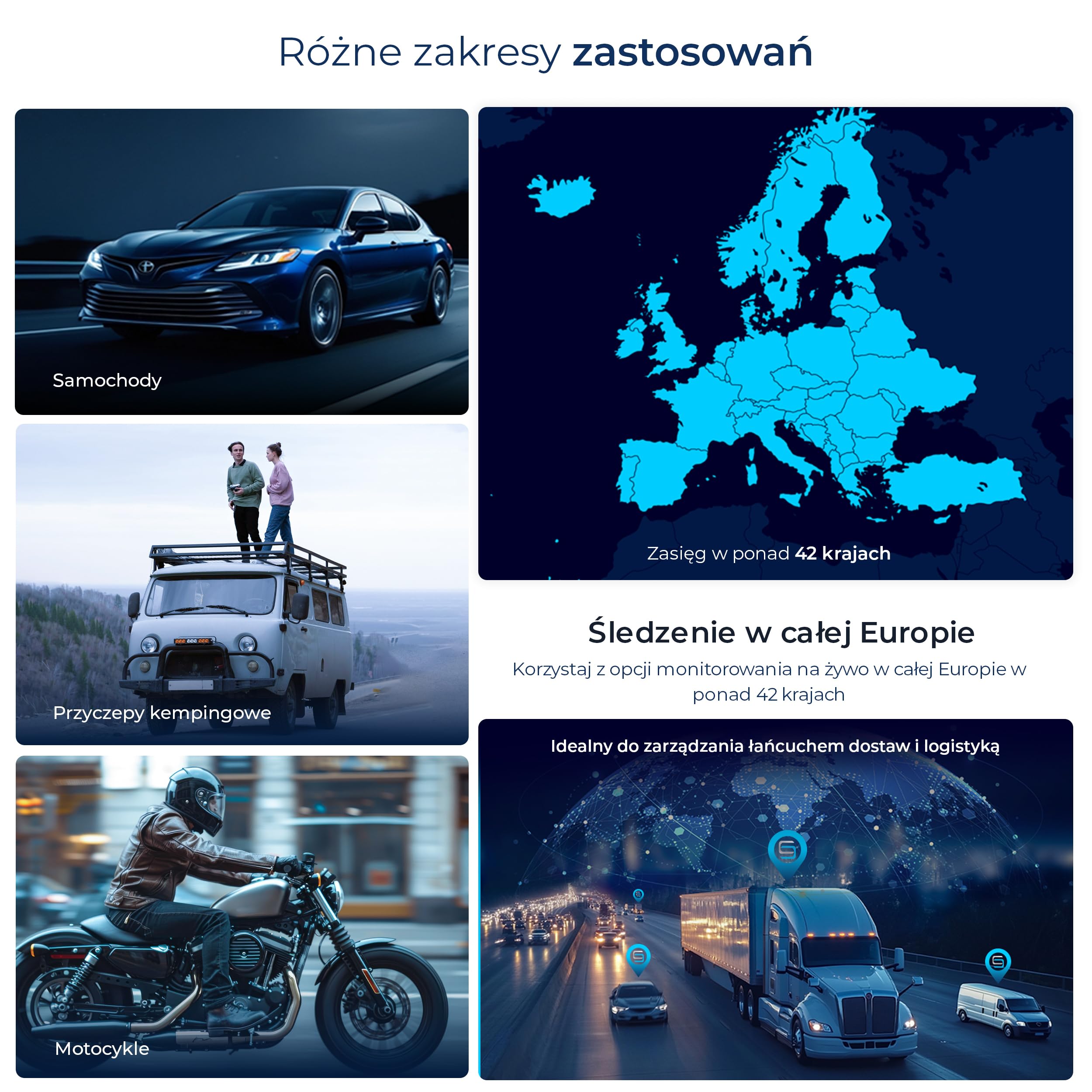 Salind 01 4G, Lokalizator GPS dla pojazdów, motocykli, ciężarówek i nie tylko- Alarmy i powiadomienia dostępne w aplikacji- Wymagana subskrypcja portalu użytkownika
