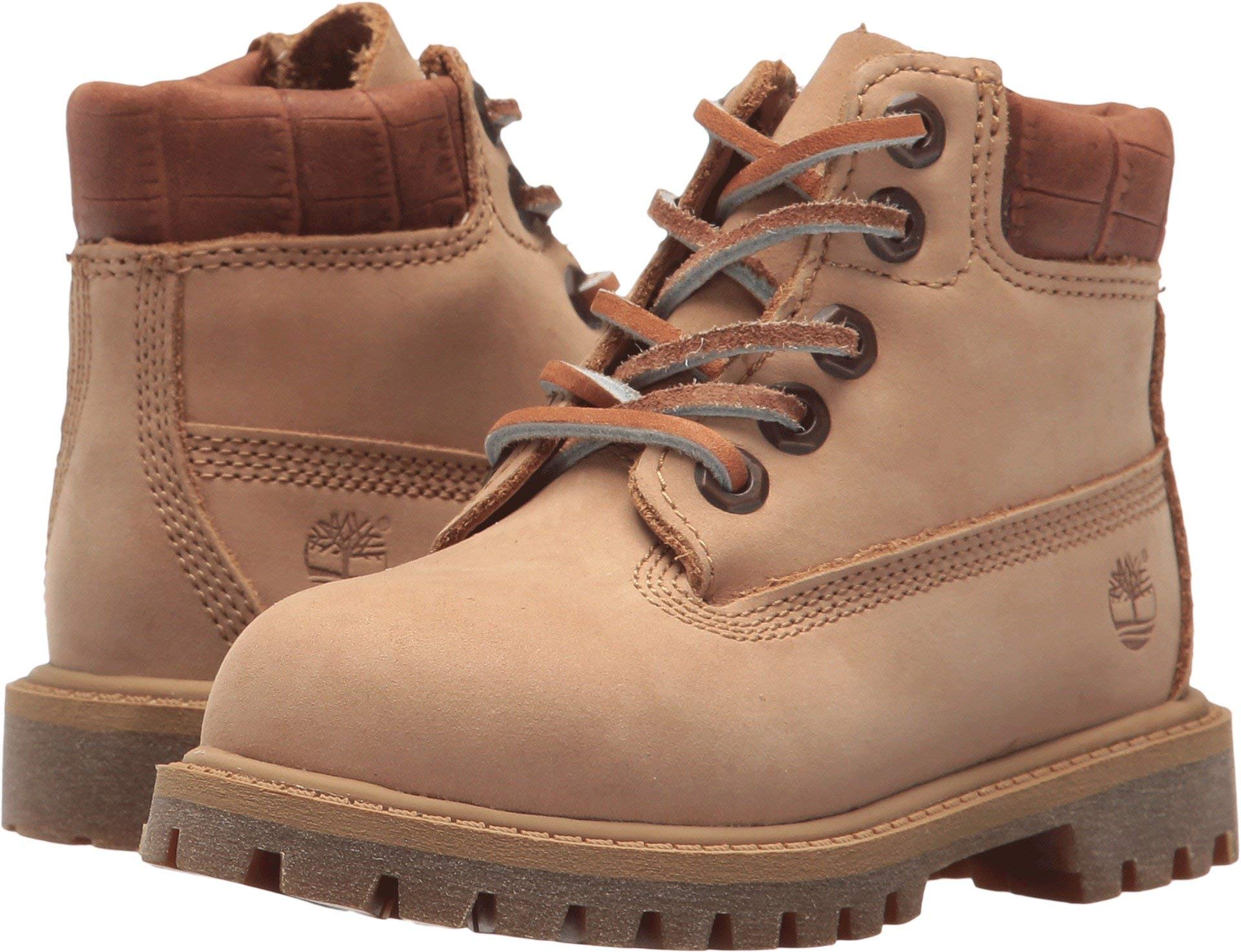 Timberland Kids 6-Inch Premium Boot, Black Nubuck, 6 M US Toddler — view 17