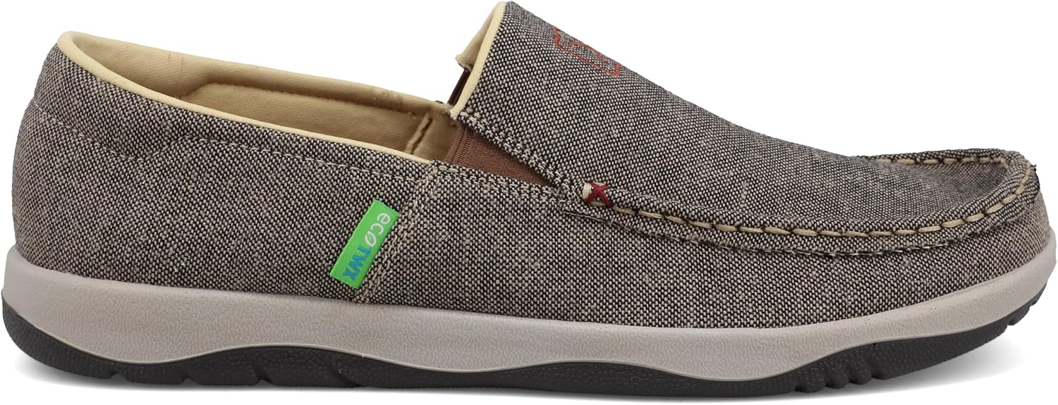Twisted X Men's Slip-On, Moc Toe, Eco Dust, 11.5 W - Image 4