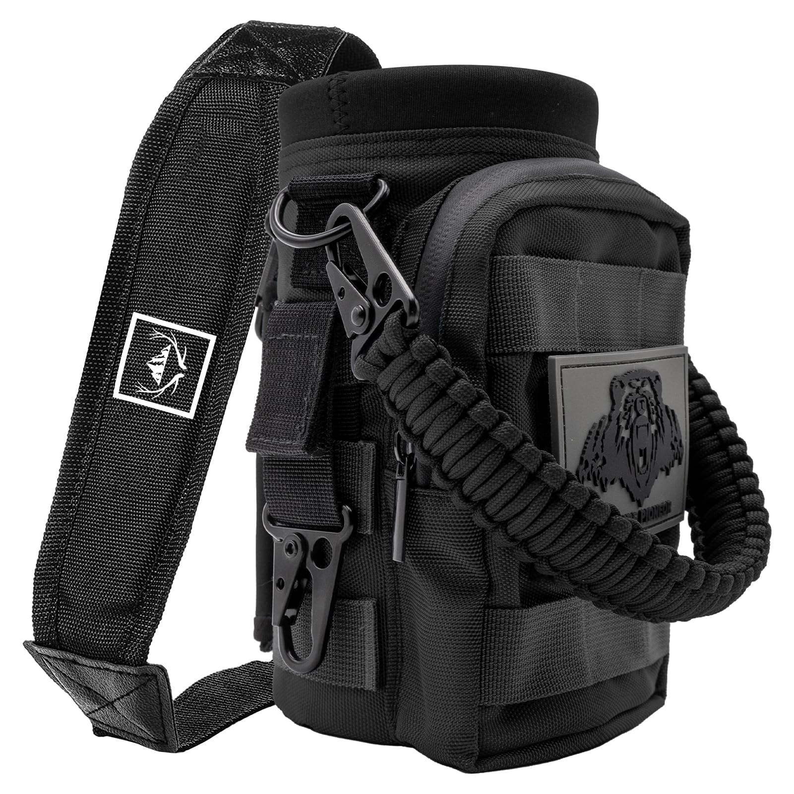 Molle Water Bottle Pouch NATURE PIONEOR Water Bottle Carrier With