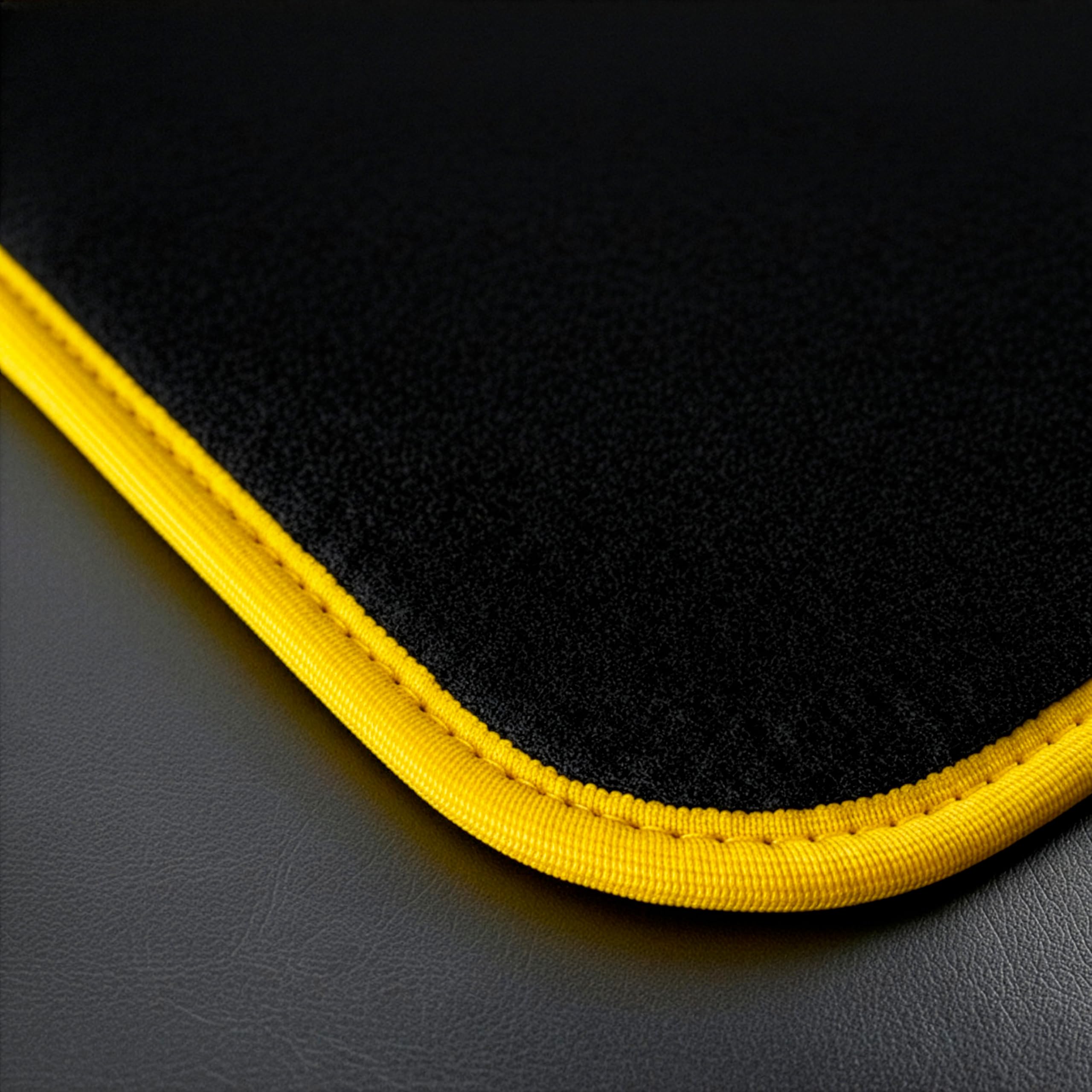 Tappetini Gomma Per Opel Corsa C (2000-2006) Hatchback - Set Anteriore 2 Pezzi, Antiscivolo, Facili Da Pulire, Nero - 3