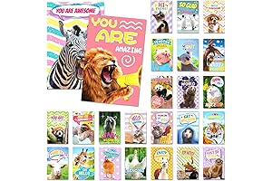 Funny Animal Postcards for Kids: Share Joy with Adorable Note Cards