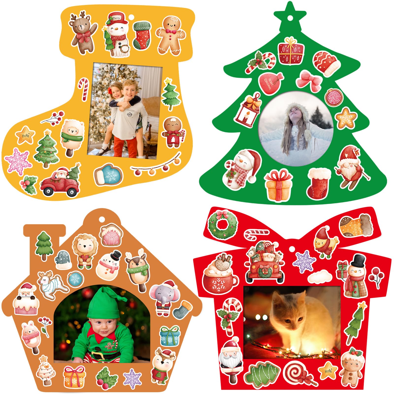 Amazon.co.jp: WorldBazaar 12個パック クリスマスピクチャーフレーム