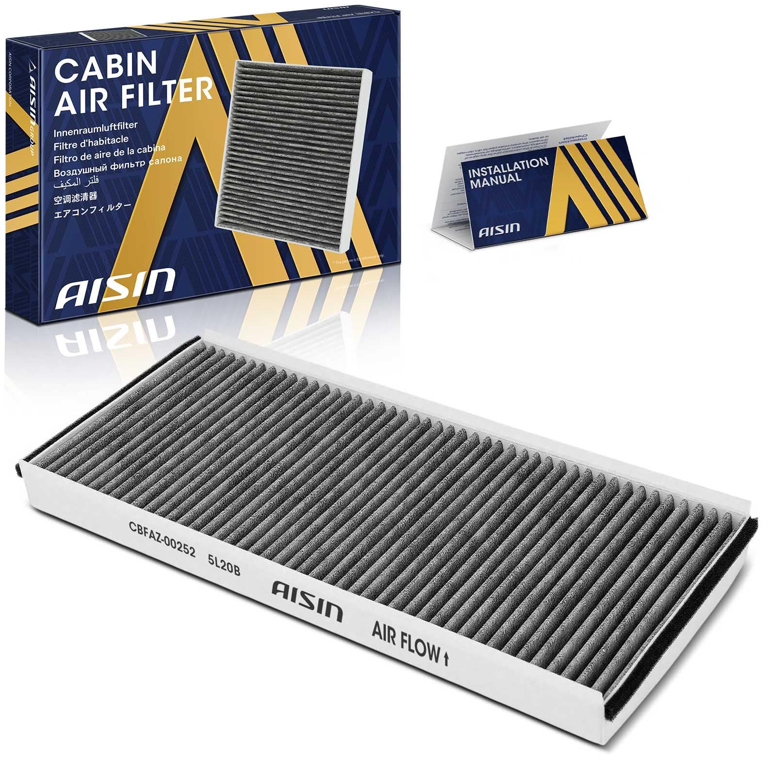 Photo 1 of AISIN AFTERMARKET CBFAZ-00252 Cabin Air Filter with Activated Carbon