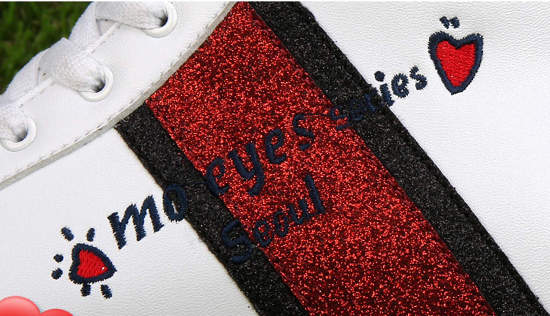 Scarpe da Golf con Tacchi Alti per Donna e Ragazze, a Prova di Impermeabile Spikeless Glitter Golf Scarpe per Ragazze