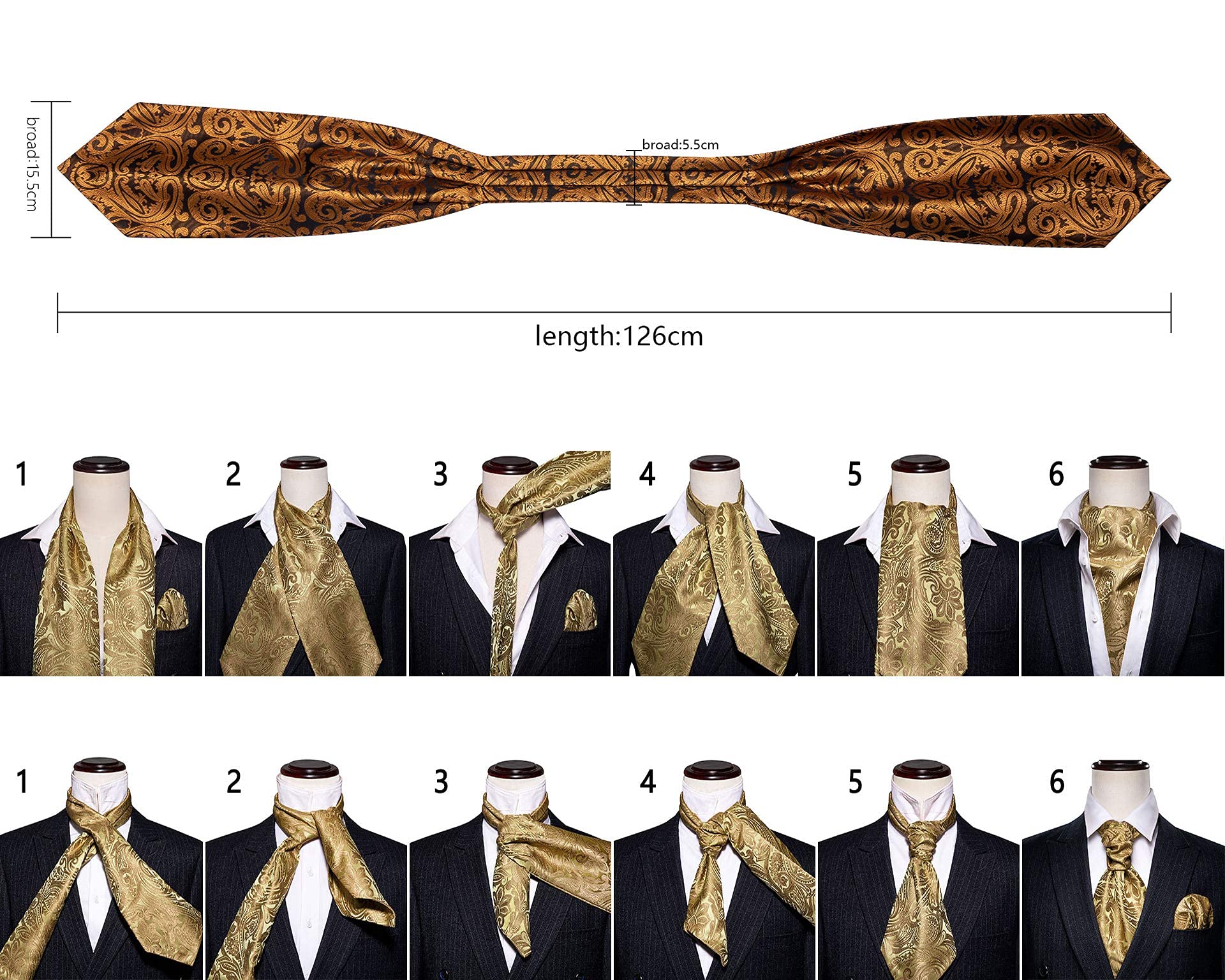 Cravate Homme En Soie Ou Coton - Largeur 3.35 Cm - Longueur 150 Cm - Fait Main - Pour Costume Et Occasions