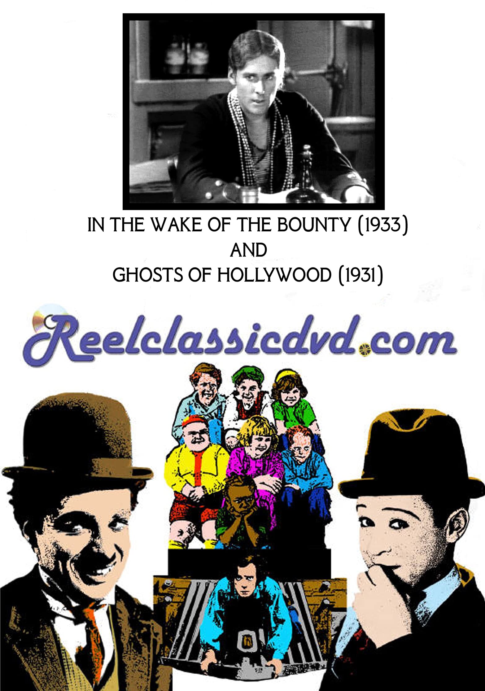 DVD In the Wake of the Bounty y Ghosts of Hollywood edición USA para cinéfilos