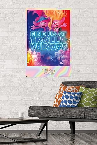 Miniatura 2 de Trends International Trolls Band Together - Póster de pared de Viva y Poppy en Trolla-Palooza