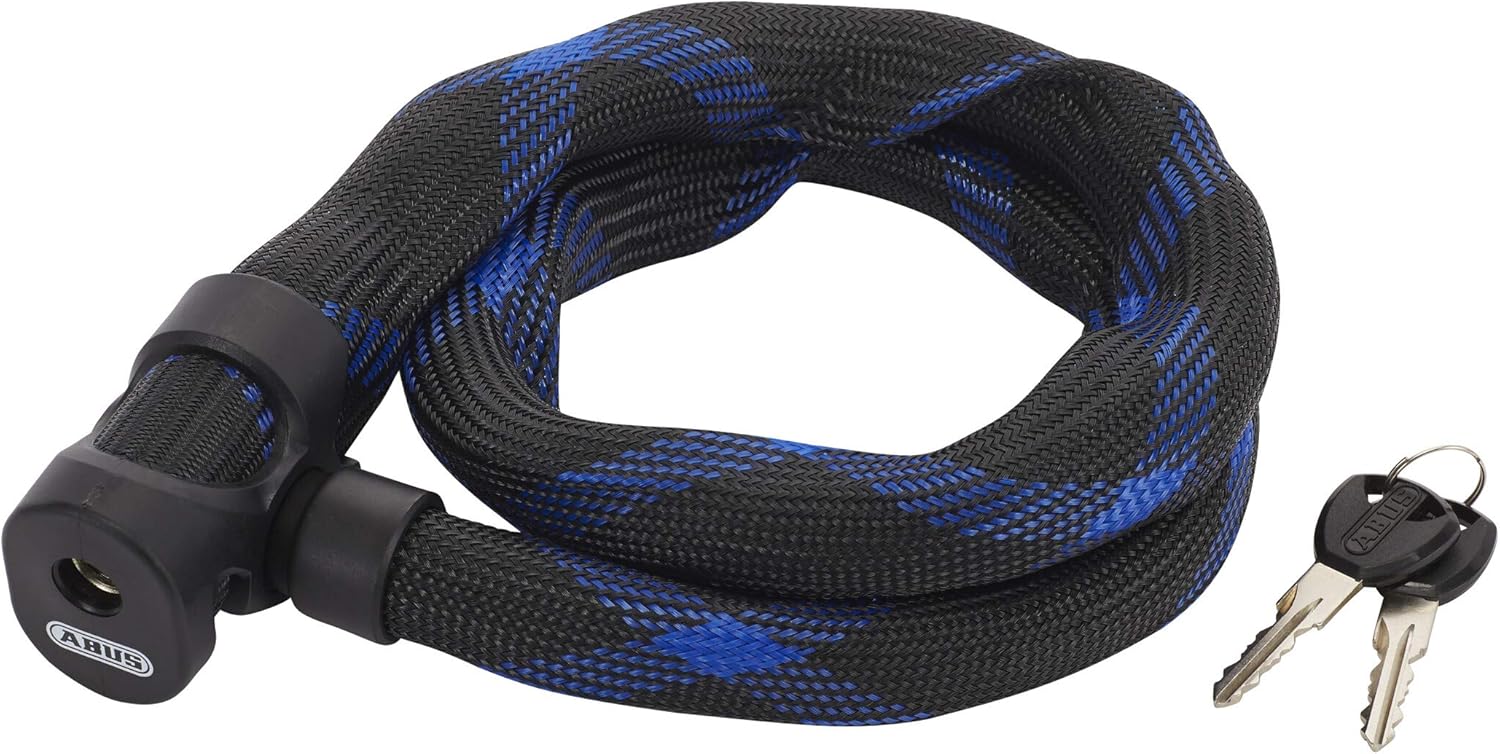 Abus Panzerkabelschloss Ivera Steel-o-Flex 7200/85 Candado, Unisex, Negro, 85 cm