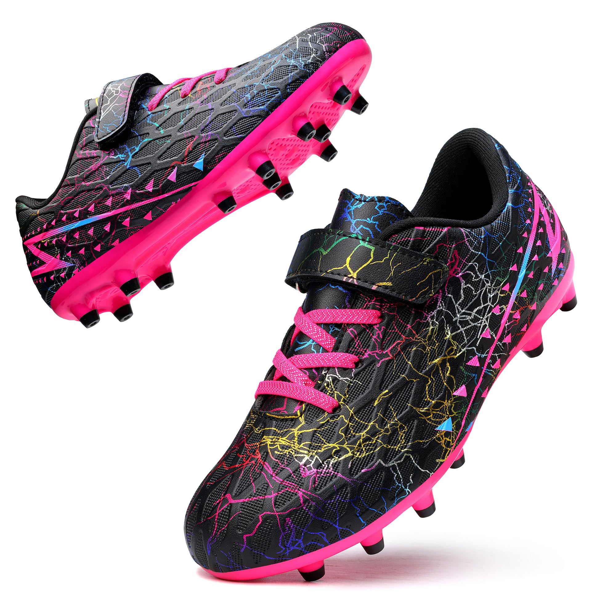 Boys Football Shoes Kids Girls FG/AG Football Athletics Sports Shoes Training Shoes Running Shoes Teenager Indoor Outdoor Trainers for Unisex 31 EU-picture-12
