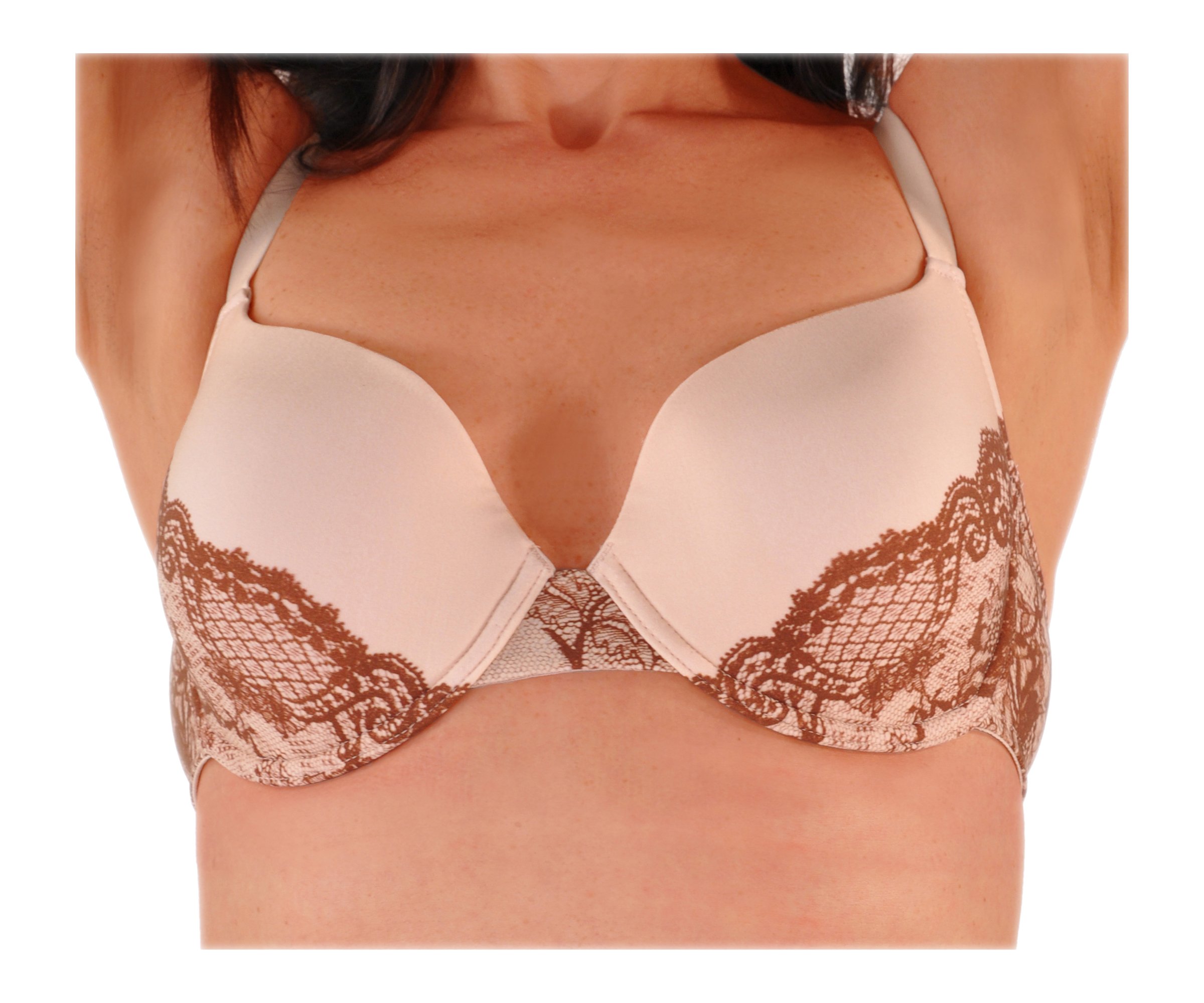 Janine Robin-Paris 3D Illusion Lace T-Shirt Bra