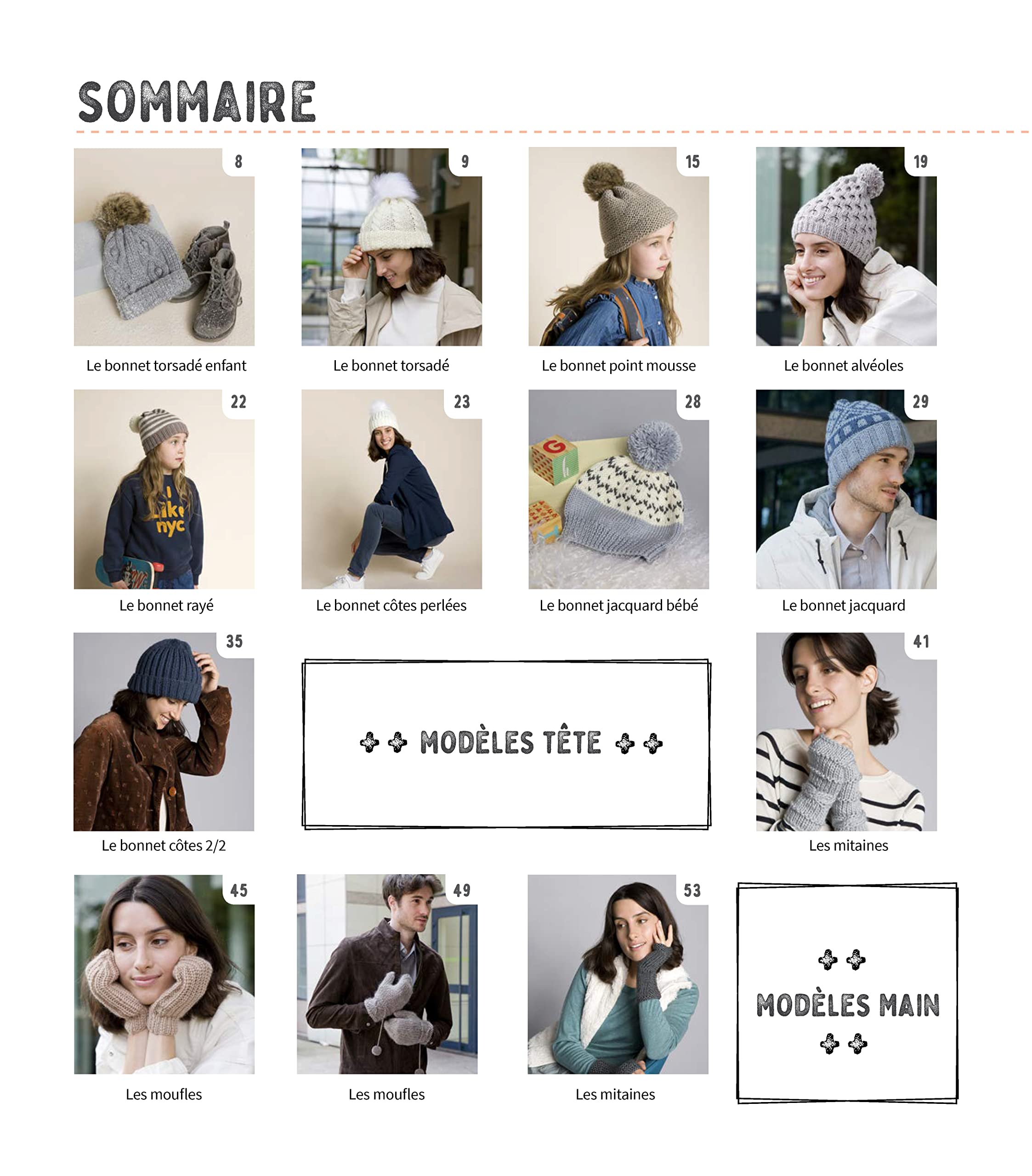 Accessoires pour la famille à tricoter: 26 modèles pour tous - PT02