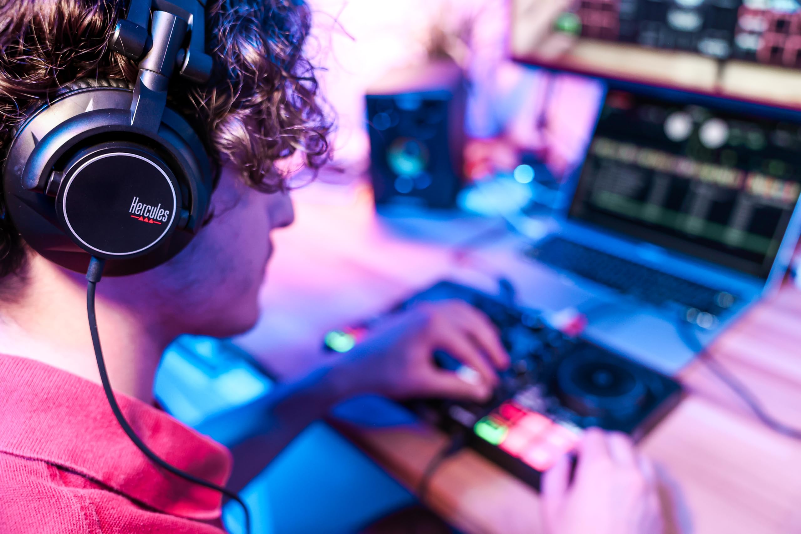 Hercules DJLearning Kit MK2 - Kompletny zestaw do nauki miksowania z oprogramowaniem