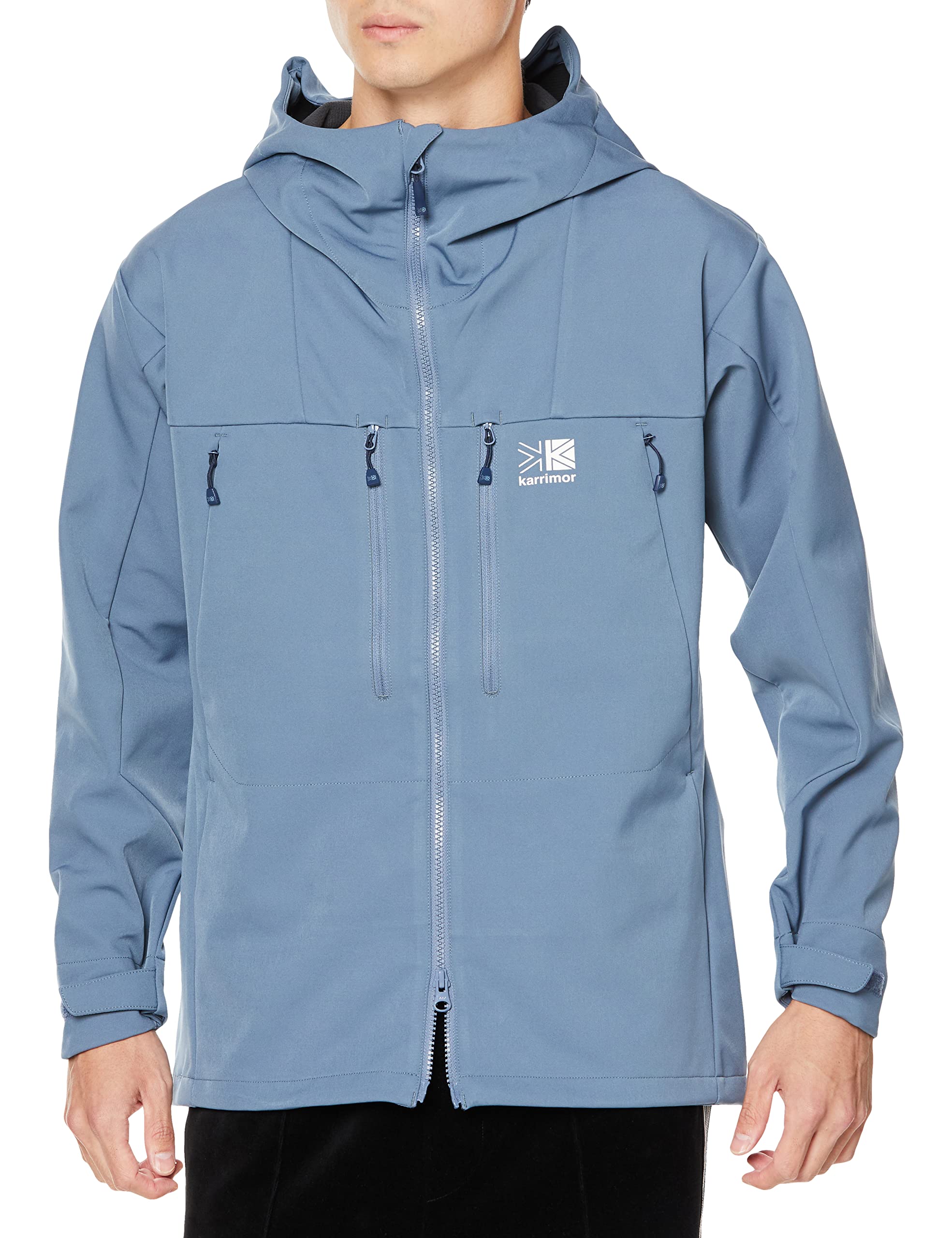 美品】Karrimor カリマー arete hoodie ソフトシェルマンパ