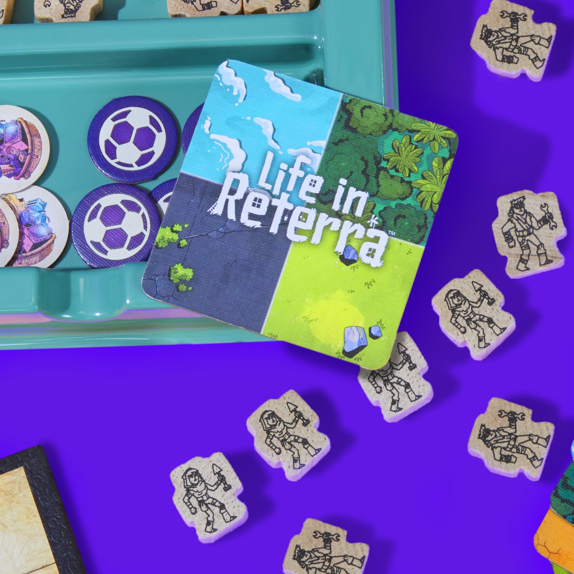 Gra planszowa Life in Reterra, gry strategiczne dla dorosłych i dzieci w wieku od 10 lat