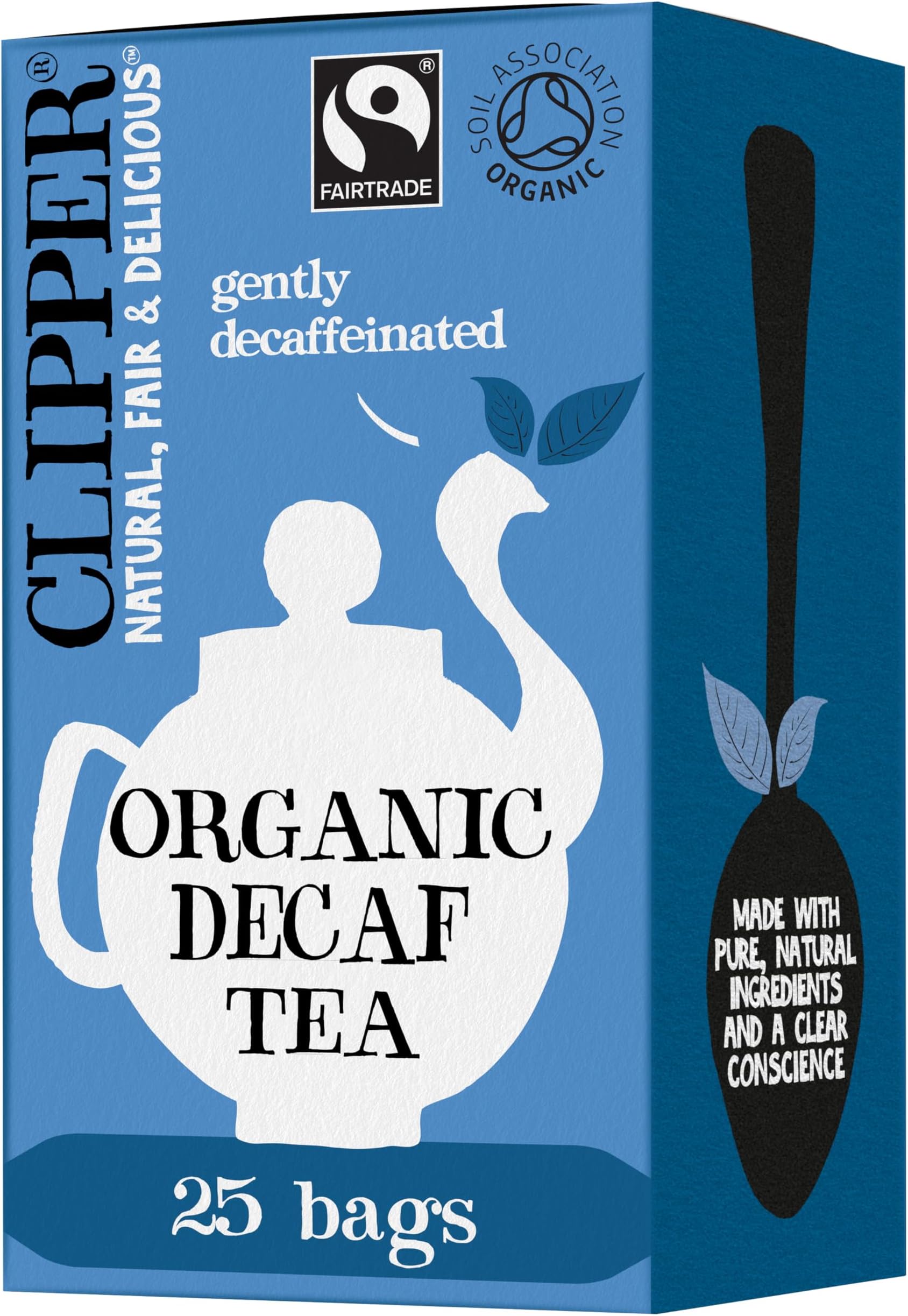 Clipper Ft Org Decaf Envelopes 25 Bag x 1