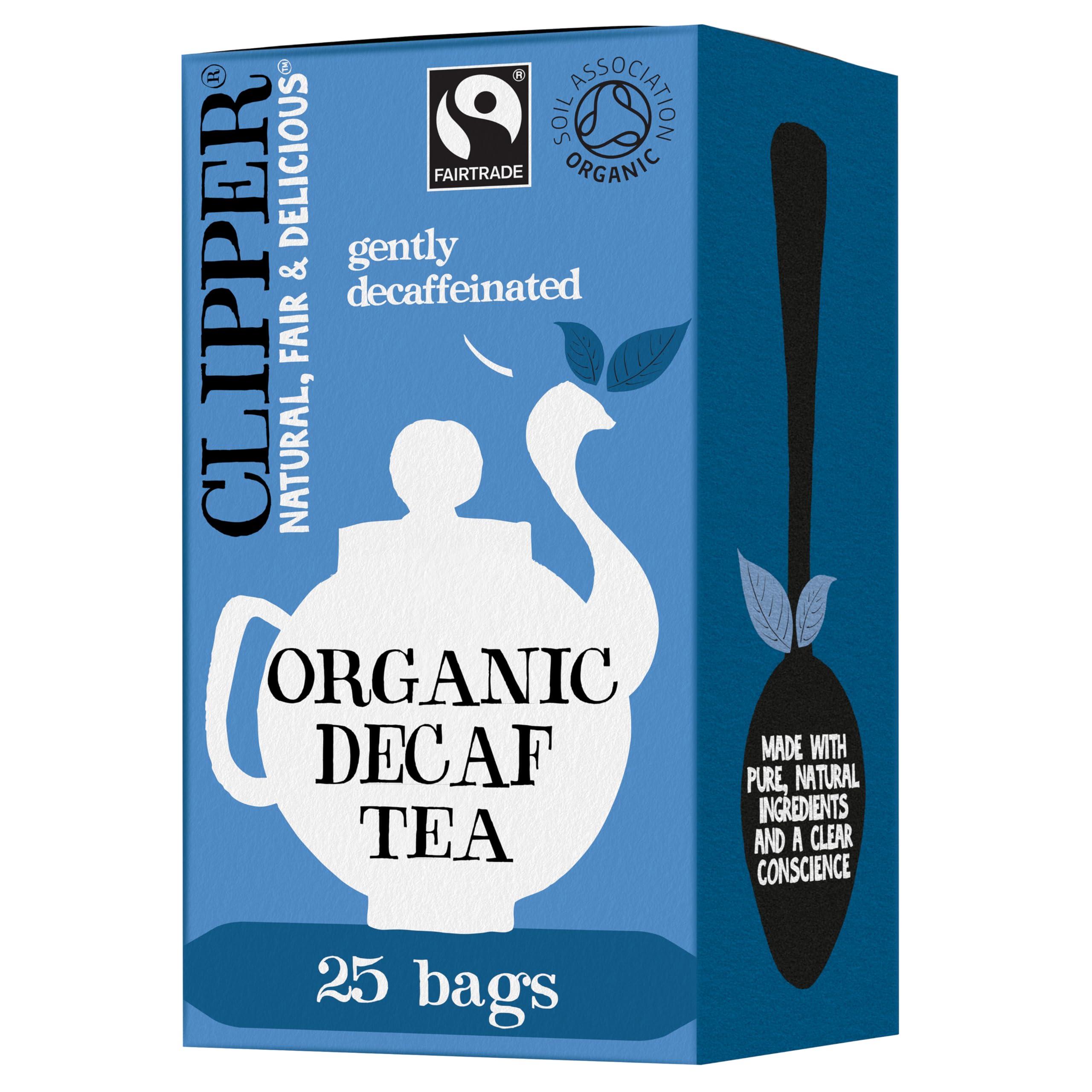 Clipper Ft Org Decaf Envelopes 25 Bag x 1