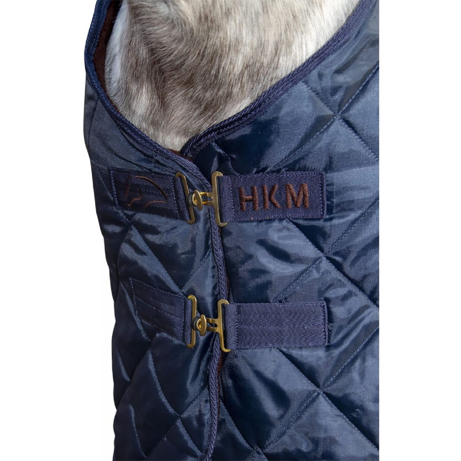 HKM Winter Pferdedecken 6900 dunkelblau 135