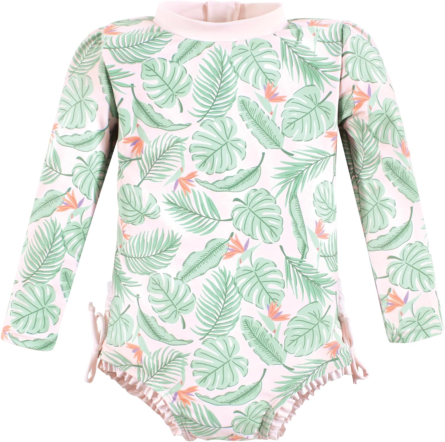 Hudson Baby Unisex Baby Cotton Bodysuits, Little Monkey