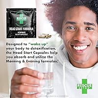 Vista 3 de Rescue Detox 5 Day Detox Kit - 72ct Capsules Comprehensive Full Body Cleanse with Bonus Instant ICE Caps