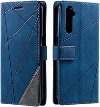 SONWO Cover per Realme 6 / Realme Narzo/Realme 6S, Flip Caso in PU Pelle Case Cover Portafoglio Custodia per Realme 6 / Realme Narzo/Realme 6S, [Kickstand] [Slot per Schede], Blu