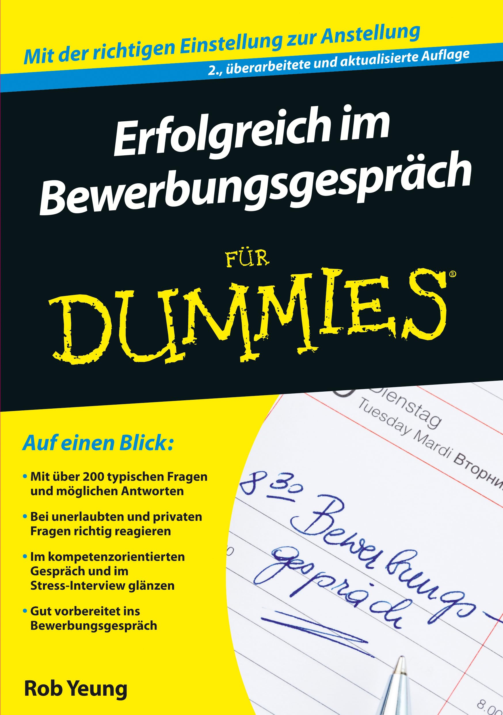 Erfolgreich im Bewerbungsgespräch für Dummies