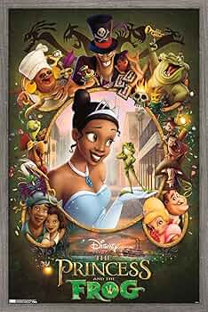 Amazon.com: Trends International Disney The Princess And The Frog