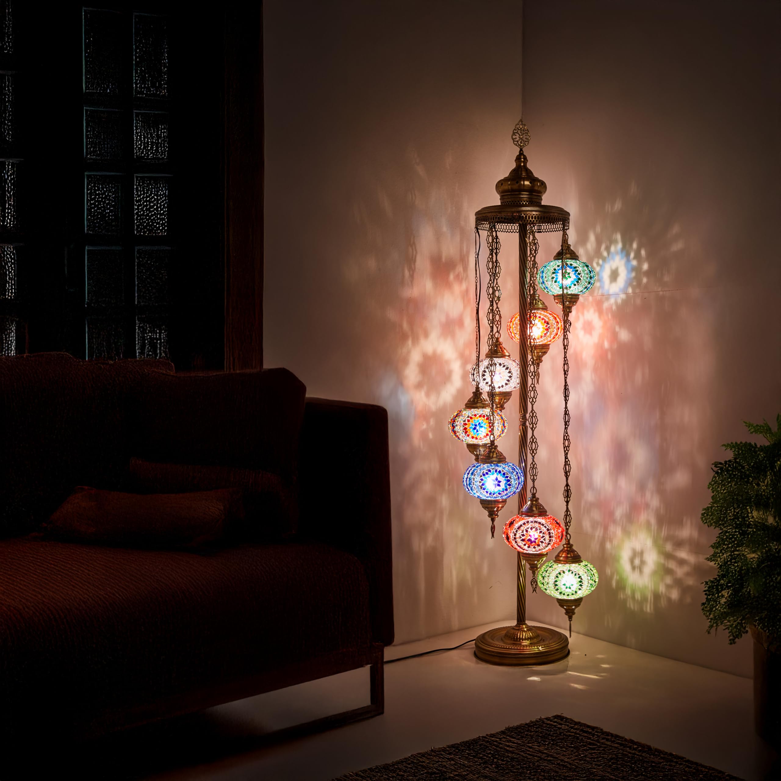 Amazon.co.jp: DEMMEX - 7つの大きな球体トルコ/モロッコ