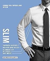 Vista 6 de Van Heusen Camisa de vestir para hombre Slim Fit Traveler Stretch