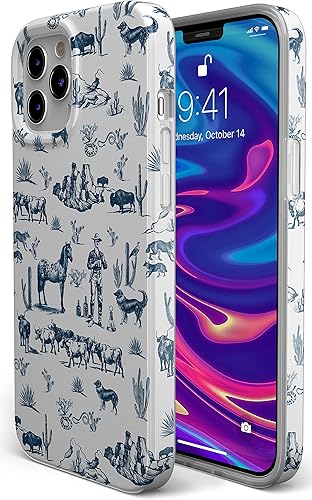 Miniatura 3 de Casely Funda para iPhone 12/12 Pro | Wild West Adventure | Funda Desert Western