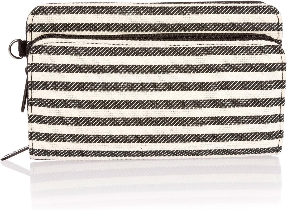 Thirty One Perfect Cents Wallet in Twill Stripe - No Monogram - 4808