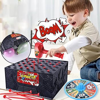 Amazon | 風船たたきゲーム、バルーンブラストボックスゲーム