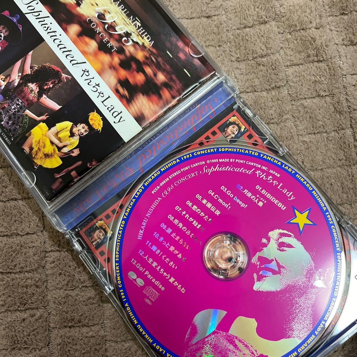 西田ひかる CD アルバム シングル 手鏡 CDケースまとめ売り 西田ひかる CD アルバム シングル 手鏡 CDケースまとめ売り