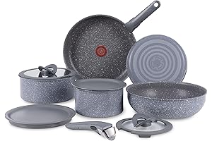 Tefal Ingenio Premium Induction Base Non Stick Cookware 11 Piece Set
