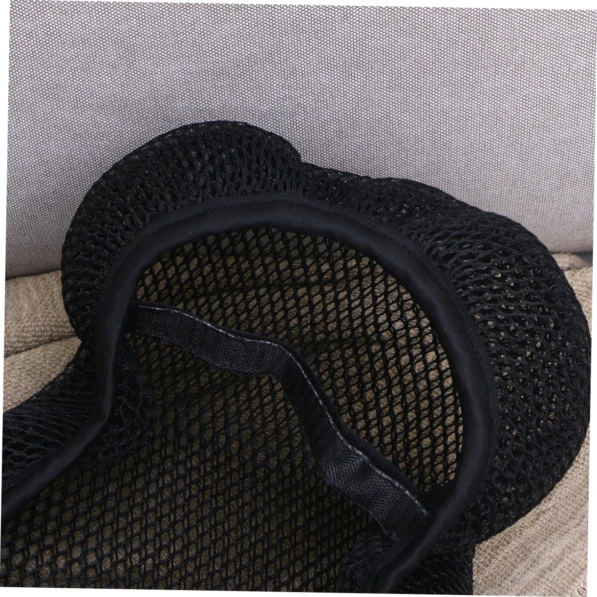 Mesh Bike Seat Cover Set - Breathable & Heat Insulating Saddle Covers For E-Bike & Bicycle (Front & Rear)