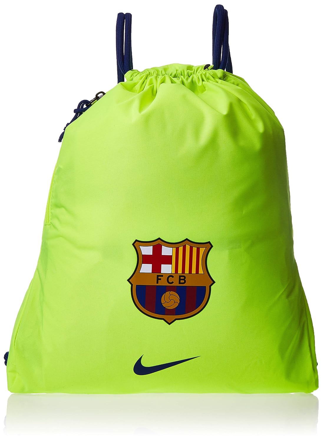 Buy Nike Synthetic 43 cms Drawstring Gym Bag (BA5413610),Volt at Amazon.in