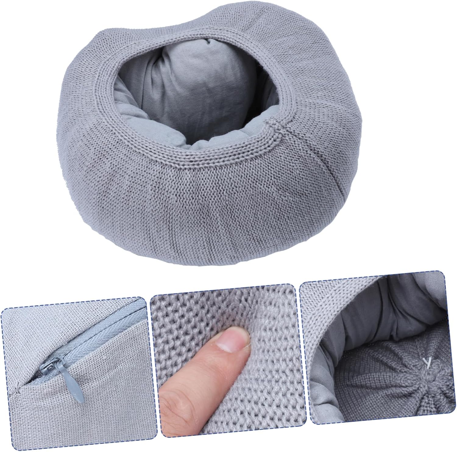 Housoutil Newborn Photography Prop Photo Sofa for Boys and Girls Baby Announcement Decor