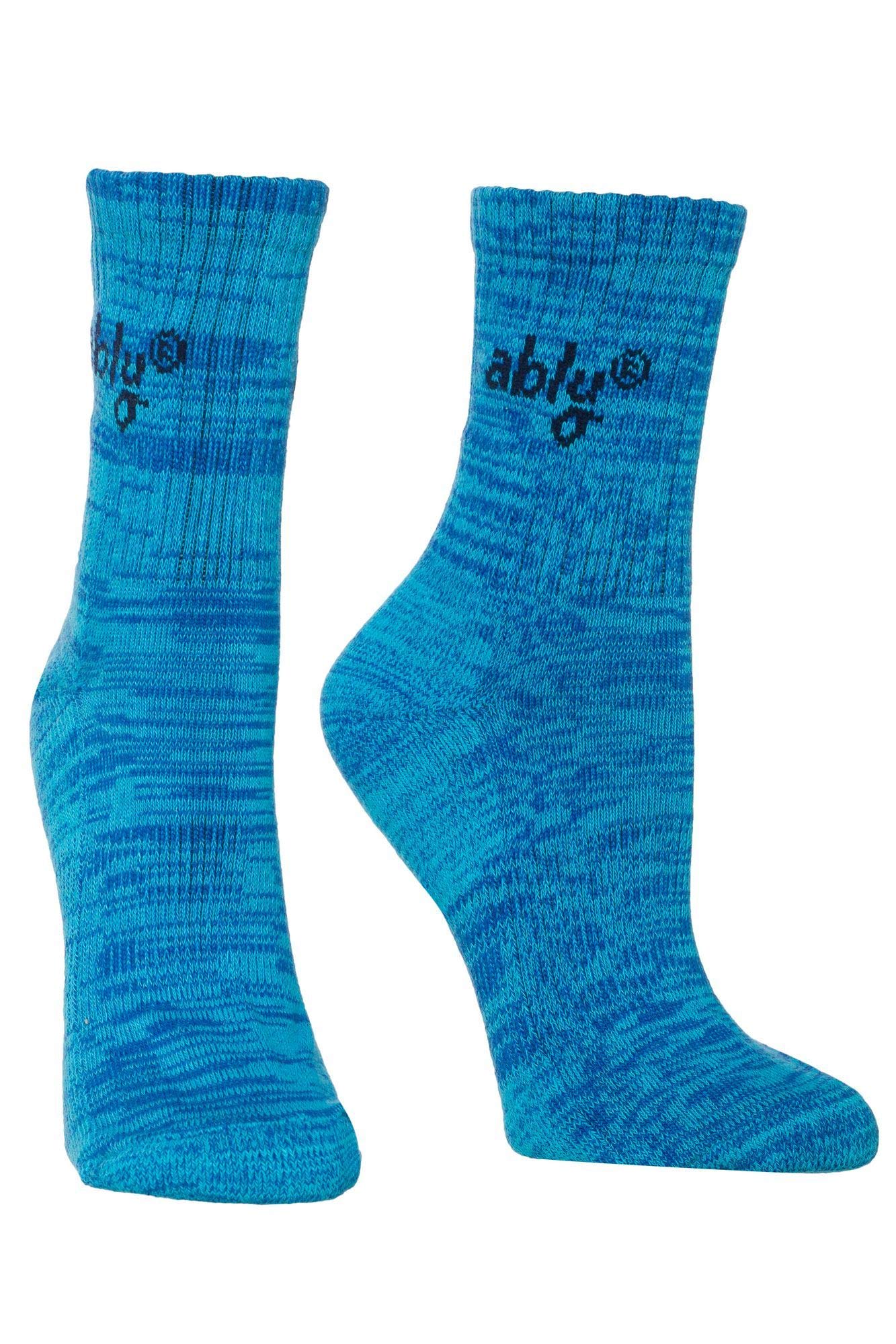 Ably Apparel's Pilchuck Women's Hiking Socks | Repels Liquids, Stains, and Odors
