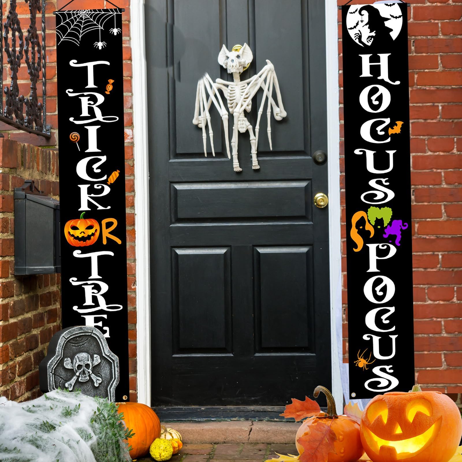 Baner na ganek Halloween