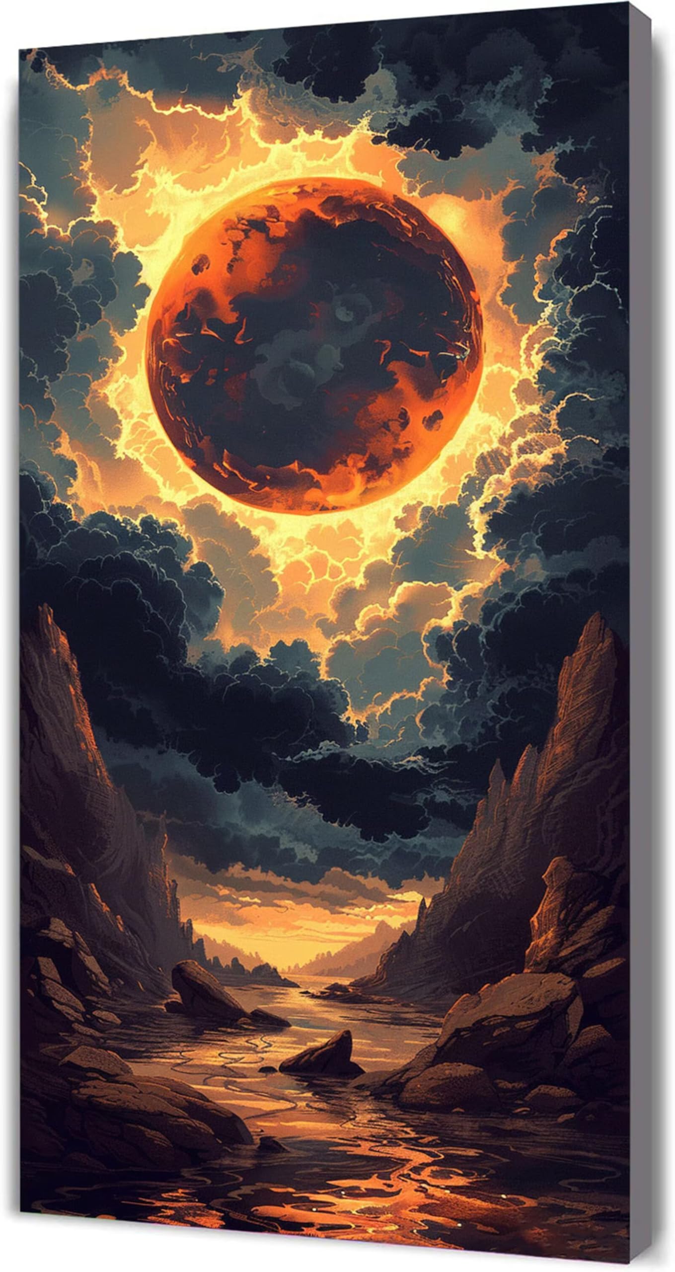 Diamentowe malowanie krajobrazu obraz diamentowy dorośli, 5D diamentowe rysunki planeta obrazy diamentowe, 90 x 200 cm diament sztuka haft krzyżykowy puzzle rzemiosło dziewczyna dekoracja ścienna J2