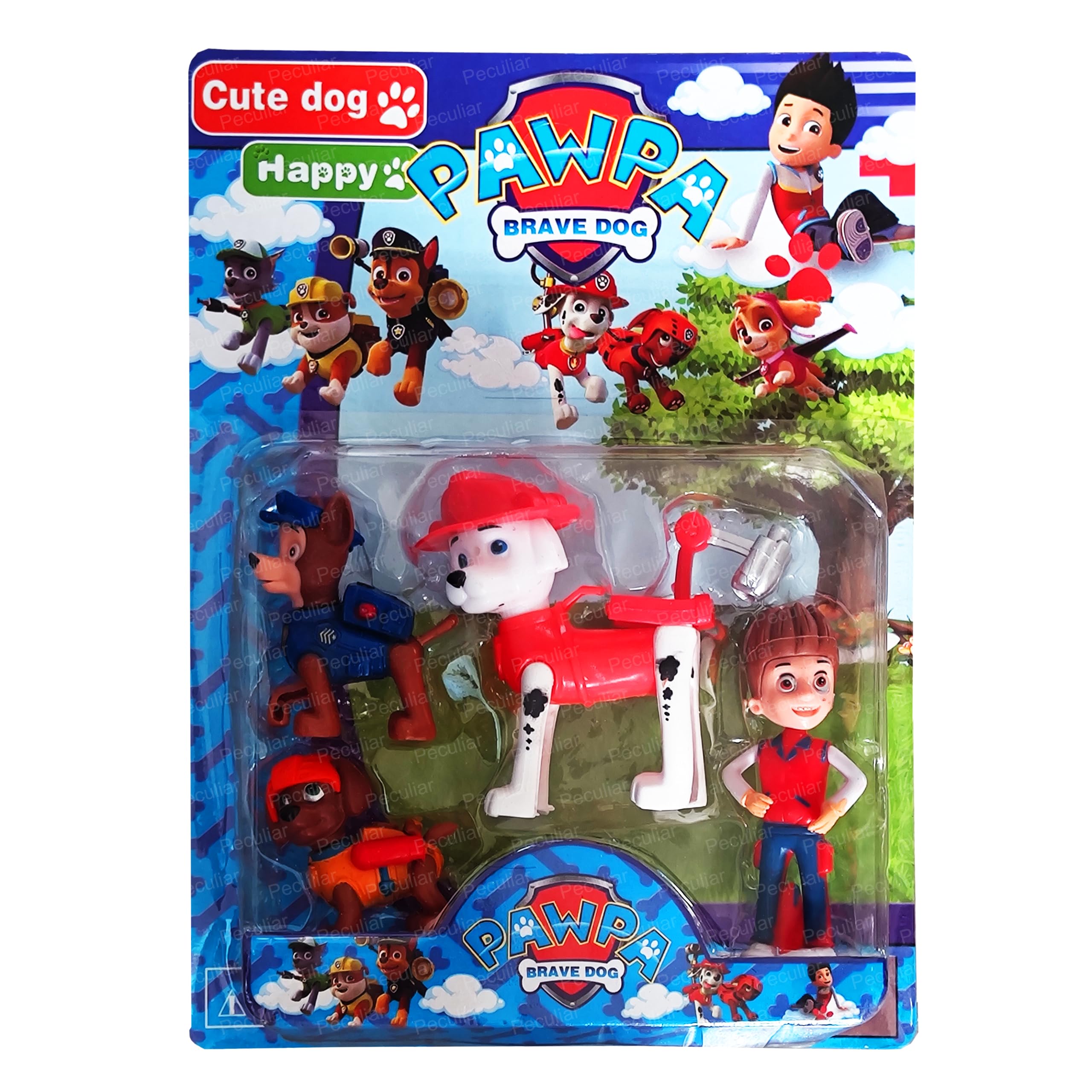 Dezva Unbreakable Pup Buddies Rescue Dog Petrol Team Toy Ultimate