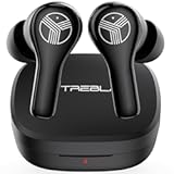 WX8 - True Wireless Earbuds with Pure Sound, Soft Silicone Ear Buds, IPX8 Waterproof, 28H Play, Wireless Charging, Noise Reduction Touch Control, In-Ear Bluetooth Headphones for Sports Running