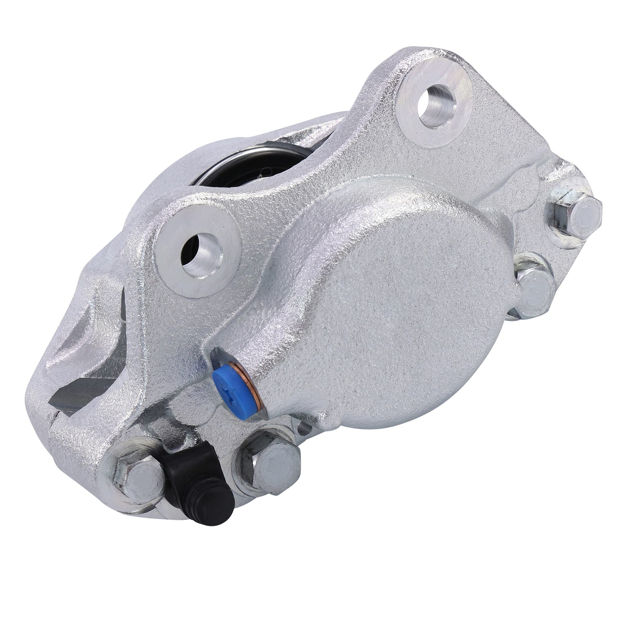 BESTPRICE 1x pinza freno anteriore sinistra pinza fissa con 2 pistoni, compatibile con FORD CAPRI 2 (GECP), CORTINA, ESCORT 2 (ATH) GRANADA 2 (GU) (GNU), TAUNUS 5 (GBS, GBNS)