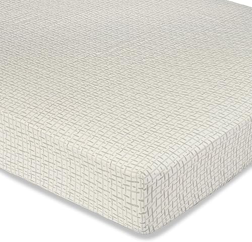 Miniatura 8 de Crane Baby Safari - Sábana bajera para cuna, 100% algodón, para colchón estándar de 28 x 52 pulgadas, transpirable, para niños y niñas