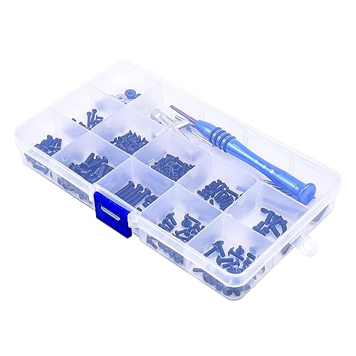 Miniatura 7 de RC M2 M2.5 M3 Tornillos y tuercas Juego de tornillos y tuercas de manga cruzada Allen Llave Allen Kit de pasadores de brazo oscilante para Wltoys