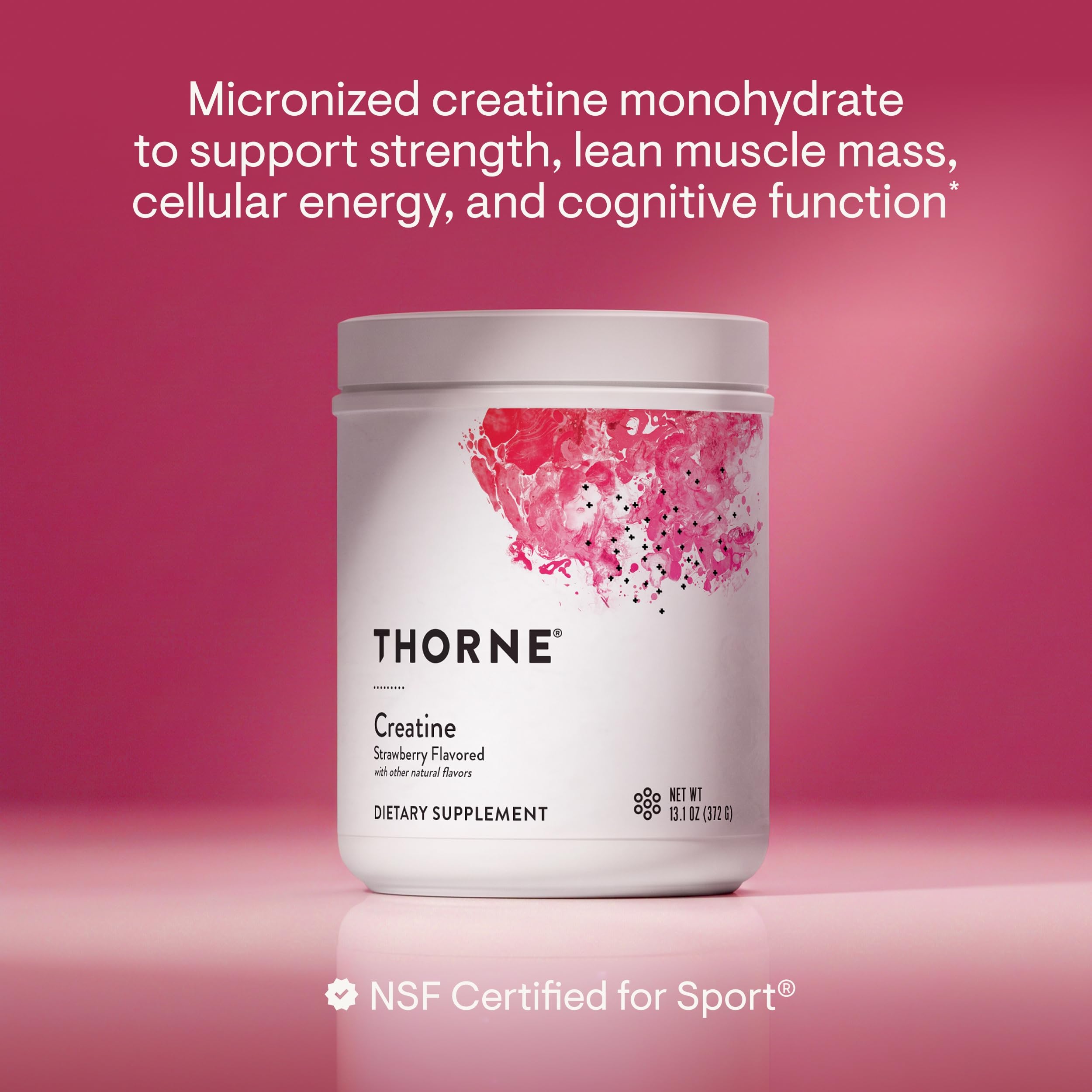THORNE Creatine, Micronized Creatine Monohydrate Powder, 60 Servings — Amazon image 2
