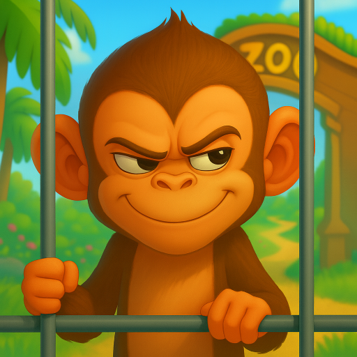 Freches, verrücktes Affen-Zoo-Spiel: Chaos und Tier-Chaos für Kinder (Offline, 2026)