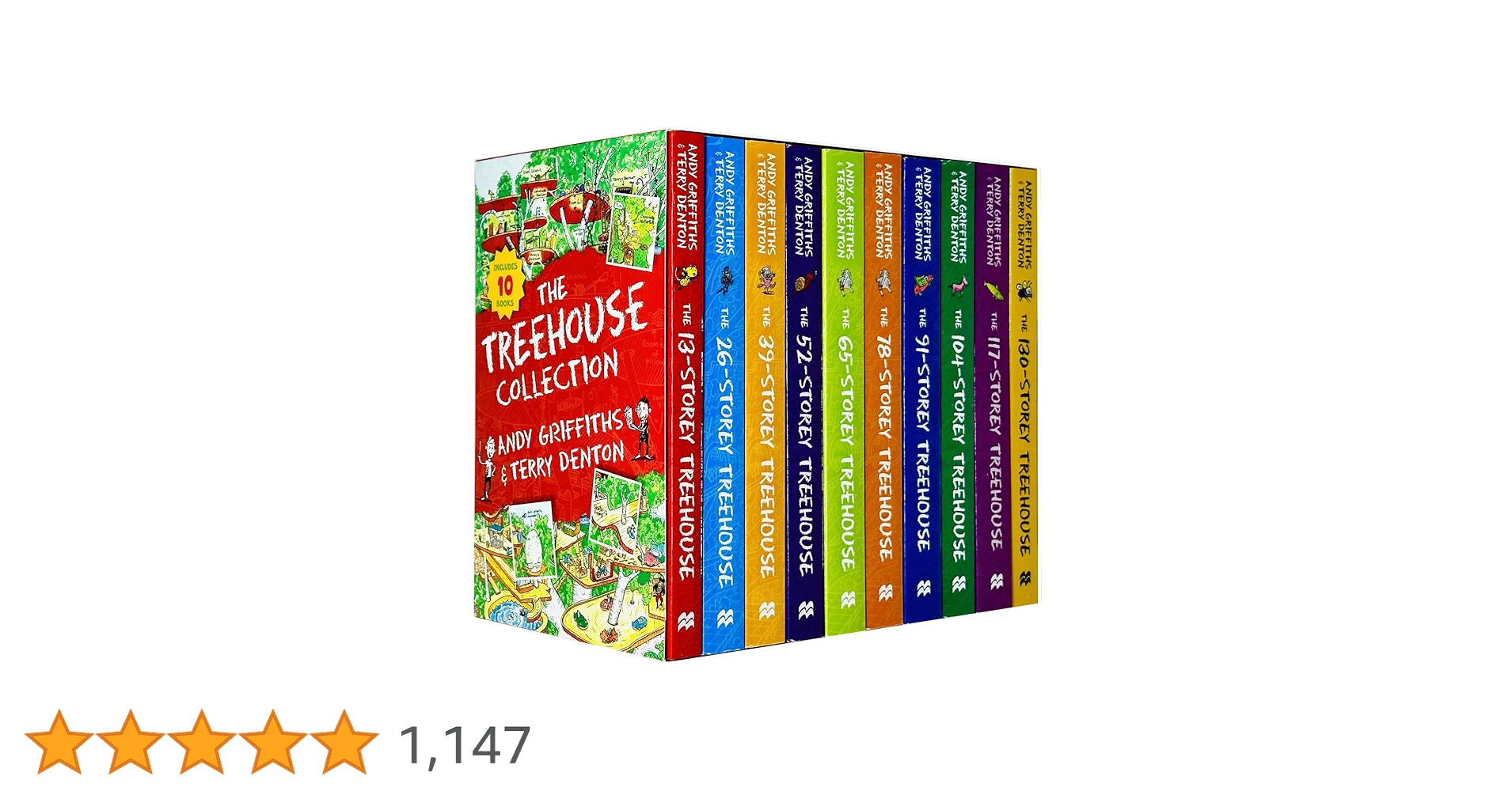 Amazon.co.jp: The Treehouse Series 10 Books Collection Set By Andy