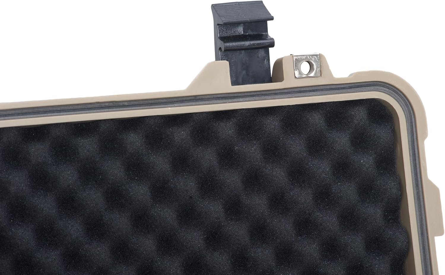 MEIJIA All Weather Rolling Waterproof Protective Case, Hard Camera Case,Dry Case with Retractable Pull Handle and Wheels,Foam Inserted, 22 x13.81x9inches (Desert Tan) - Image 9