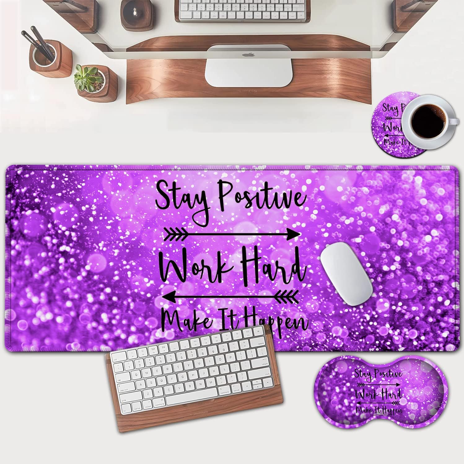 Large Mouse Pad, Extended Office Desk Pad 31.5x11.8in